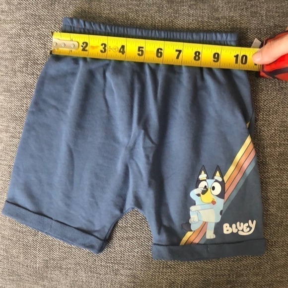 Moose Bluey Toddler Boy Shorts Grey Blue 4T - Picture 11 of 11